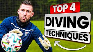 The 4 Diving Techniques Every Goalkeeper Must Know [upl. by Niknar536]