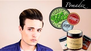 Mens Hair Products ALL ABOUT Pomades  Water Based vs Oil Based [upl. by Rika]