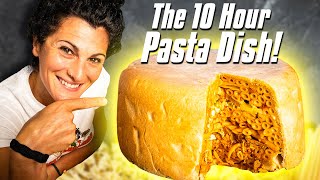 We Made The CRAZIEST Pasta Dish Ever Timpano [upl. by Normak]