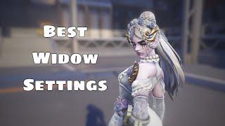 The BEST Console Widowmaker Settings In Overwatch 2 Sensitivity amp Crosshair [upl. by Eceeryt]