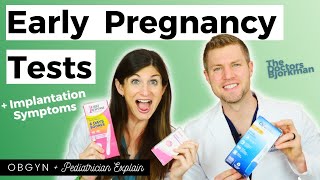 How Early Can You Take a Pregnancy Test OBGYN Explains Implantation amp Early Pregnancy Symptoms [upl. by Verneuil]