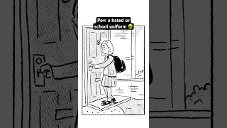 stupid skool vs after skool ☠️ school highschool comic goth emo y2k animation trans shorts [upl. by Ahsieuqal699]