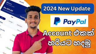 How To Create Paypal Account in 2024 I Paypal Account Sinhala I Paypal Sri Lanka [upl. by Margaretta442]