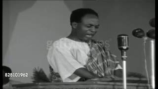 Kwame Nkrumah Speech  All African Peoples Conference  Accra Ghana  December 1958 [upl. by Ednarb]