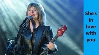 Suzi Quatro  Shes In Love With You with lyrics [upl. by Aieken]