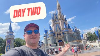 Florida Vlog Day Two  Disneys Magic Kingdom Theme Park  June 2024 [upl. by Adyht249]