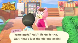 When You Dont Really Change Their Catchphrase or Greeting  Animal Crossing Villagers  ACNH Help [upl. by Aloin242]