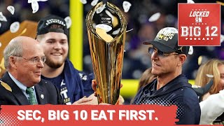 Killing the Expansion Big 12 ACC With New College Football Playoff Format Helps the SEC Big 10 [upl. by Ora]