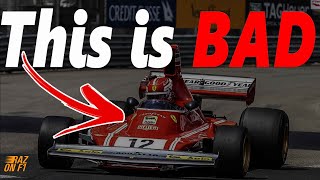 Leclerc Crashes 1974 Ferrari Monaco Historic Grand Prix 2022 Reaction [upl. by Knuth]