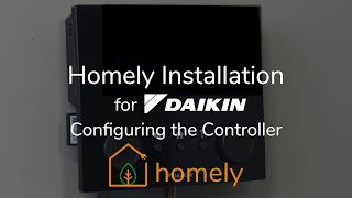 3  Daikin Controller Configuration [upl. by Mcferren512]