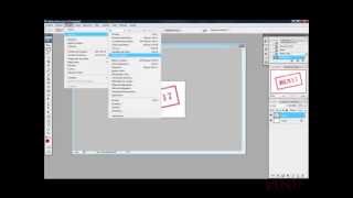 Tutorial sello en Photoshop [upl. by Jordans648]