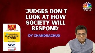 CJI DY Chandrachud On ‘Breaking Barriers’  Hindustan Times Leadership Summit 2023 LIVE  N18L [upl. by Yalc]