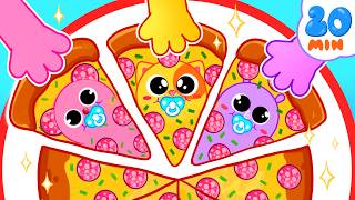 🍕Little Pizza for Kids  Funny Songs For Baby amp Nursery Rhymes by Toddler Zoo [upl. by Enyrat336]