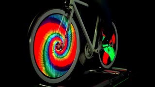 FAHRRADSPEICHEN LED LICHT  MONKEY LIGHT VON MONKEYLECTRIC [upl. by Rollins]