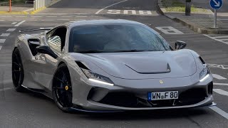 Novitec Ferrari F8  Brutal Revs Start up POV Drive [upl. by Opiak396]