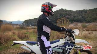 Prueba Husqvarna TE 250i con Ramon Brucart [upl. by Allicirp]