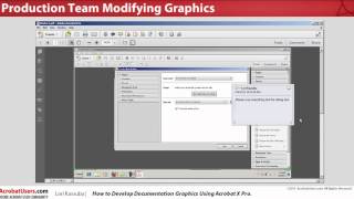 Workflow Study How to Create Documentation Graphics Using Acrobat X Pro  Adobe Acrobat [upl. by Ahsenak217]