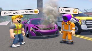 He Made The Situation Worse The President Was MAD Roblox [upl. by Ellenrahc]