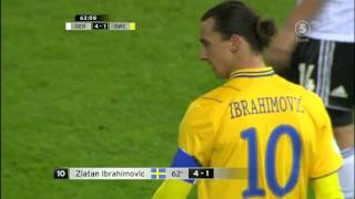 SverigeTyskland 44 All goals Lasse Granqvist commentary dubbed [upl. by Ittam]