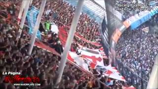 Hinchada de River copando el Cilindro [upl. by Remmer]