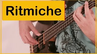 Ritmiche per basso elettrico  Lezione 13e Bassista Contemporaneo Online [upl. by Fanchon]