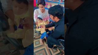 Giving TT injection to a lovely kid without making him cry 😭 😭injection TT kids shorts viral [upl. by Aitahs927]