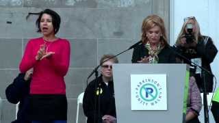 Kick Off of the 2014 Parkinsons Unity Walk Part 1 of 2 [upl. by Romelle245]