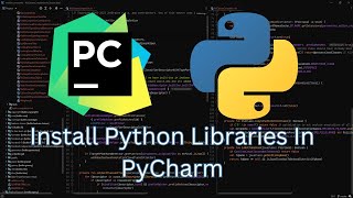 How To Install Python Libraries In PyCharm [upl. by Euqinemod]