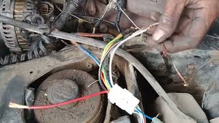 Alternator to voltage Regulator wiring Connection [upl. by Aniral182]