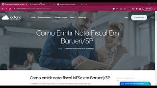 Como emitir nota fiscal de BarueriSP [upl. by Pietra]