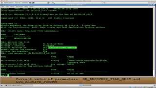 Oracle Database How to enable ARCHIVELOG mode [upl. by Harimas692]