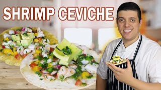 Delicious Shrimp Ceviche Recipe That Will Make You Want More [upl. by Monjan]