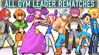 Pokémon Platinum All GYM LEADER Rematch [upl. by Weig]