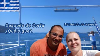 Visitamos Kavos Isla Corfu Review ferry Lefkimmi Lines [upl. by Sandberg154]