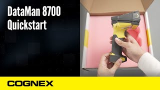 DataMan 8700 Unboxing and Setting Up Your Device  Cognex Support [upl. by Kimberley]