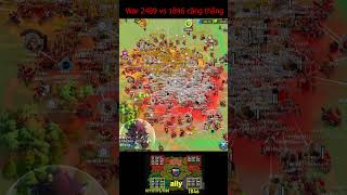 KVK căng thẳng  2489 Vs 1846 rok riseofkingdoms games game f2pgaming gaming game shortsf2p [upl. by Cassandry]