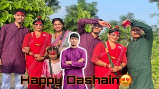 Dashain Ma Dharai Barsa Poxi Ba Ko Ghar Gayo😍  sorry YT Family Vlog Late Aayo😰 [upl. by Aivartal120]