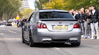 BMW M5 E60 with Eisenmann Exhaust  LOUD V10 Sounds [upl. by Irb403]