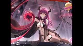 Devonshires Live2D skin  Sadistic Demon，12 Easter Eggsspecial touch「Azur Lane」 [upl. by Anaujnas]