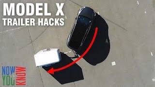 How to Never Jackknife a Trailer in the Model X Part 2 [upl. by Goldia741]