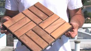 How To Install Deck Tiles [upl. by Bornie]