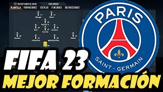 La mejor Formacion para el PSG Fifa 23 ✔️ [upl. by Aehcsrop721]