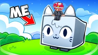 I Spent 0 for TITANIC CAT in Pet Simulator X [upl. by Benkley92]