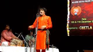 ptRajendra Gangani kathak  CHETLA MURARI SMRITI SANGEET SAMMILANI [upl. by Gavan]