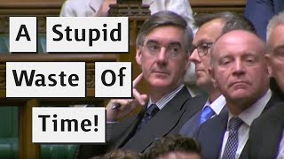 Jacob ReesMogg And David Davis Waste Parliamentary Time On Nigel Farage Psychodrama [upl. by Oniliuqnart]