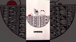 Mandala Artmandala Drawing shorts navratri mandalarts mandaladesign mandaladrawing trending [upl. by Jermain]