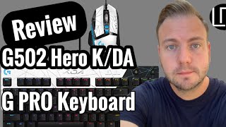 Logitech G502 Hero KDA High Performance Gaming Mouse Logitech G PRO KDA Mechanical Gaming Keyboard [upl. by Mowbray]