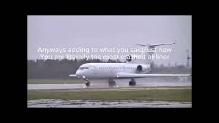 A340 and Q400 Season 3 episode 4 Part 16 some trijets meet [upl. by Germayne969]