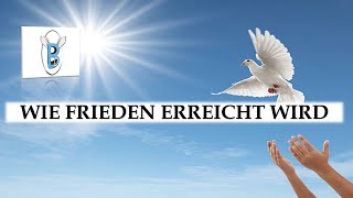 Wie Frieden erreicht wird [upl. by Suki223]