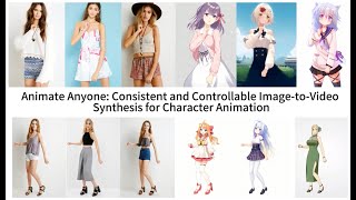 Animate Anyone Consistent and Controllable ImagetoVideo Synthesis for Character Animation [upl. by Grosz330]